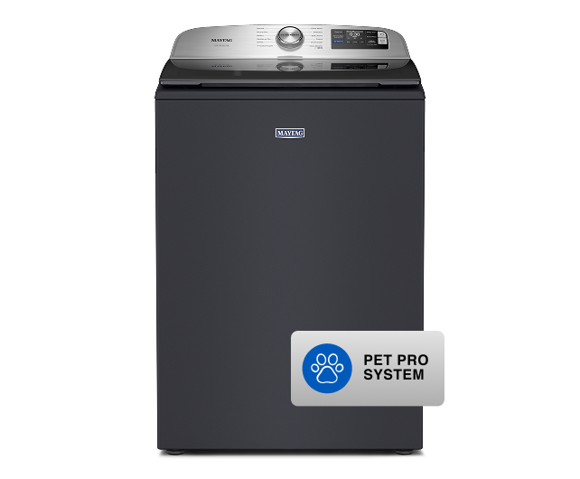 5.2 Cu. Ft. Pet Pro Top Load Agitator Washer with Extra Power and Sanitize Cycle with Oxi