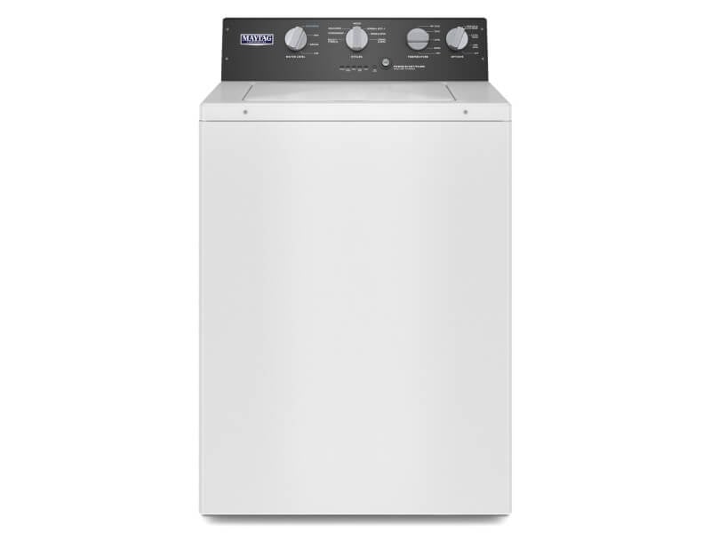 White Maytag® top load washer