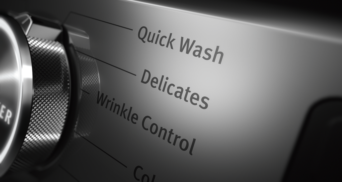 Close-up image of Maytag® wash cycles Close-up image of Maytag® wash cycles