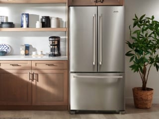 French door refrigerator in a modern kitchen