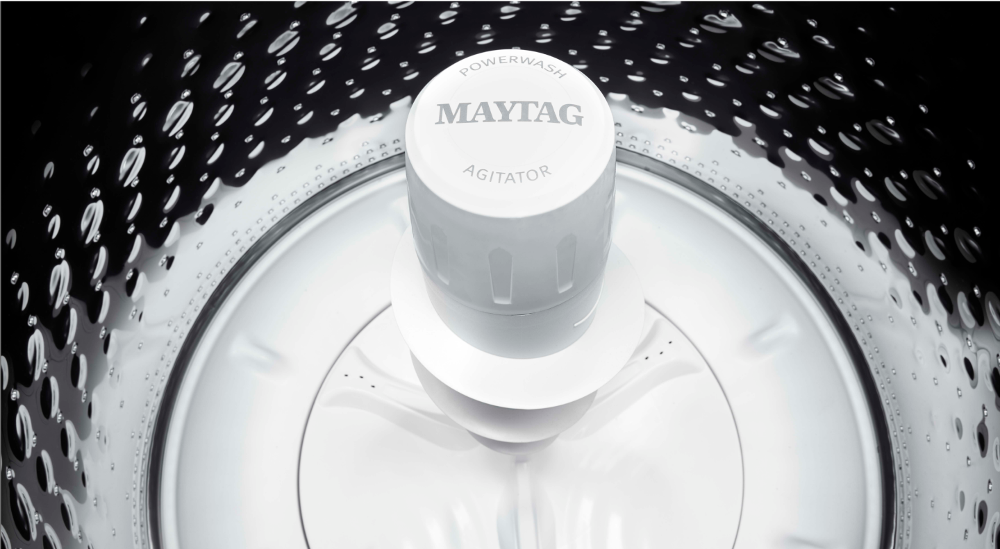 Clean washer drum with shining stainless steel Clean washer drum with shining stainless steel