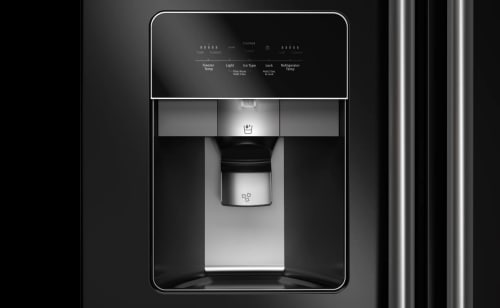 Exterior water dispenser on a Maytag® refrigerator